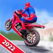 超级英雄赛车特技Super hero Racing Bike Stunt最新版本下载