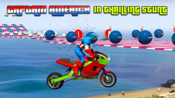 超级英雄摩托车安卓版游戏