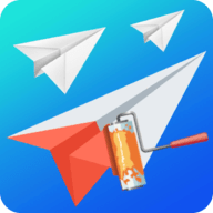 纸飞机折叠和油漆(Paper Plane Fold And Paint)安卓版手游下载