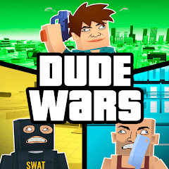 伙计战争像素沙盒射击(Dude Wars)最新手游2023