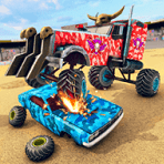 怪物大脚车碰撞大乱斗(Army Monster Truck Demolition : Derby Games 2020)免费下载客户端